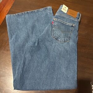 Levi's Womans 728 HIGH-RISE WIDE LEG Classic Denim Jeans